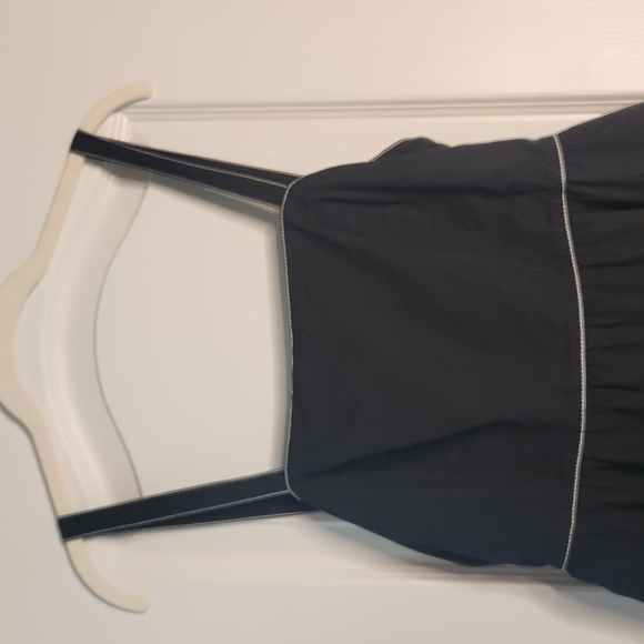 Zara black cotton summer dress, size medium - Picture 2 of 6